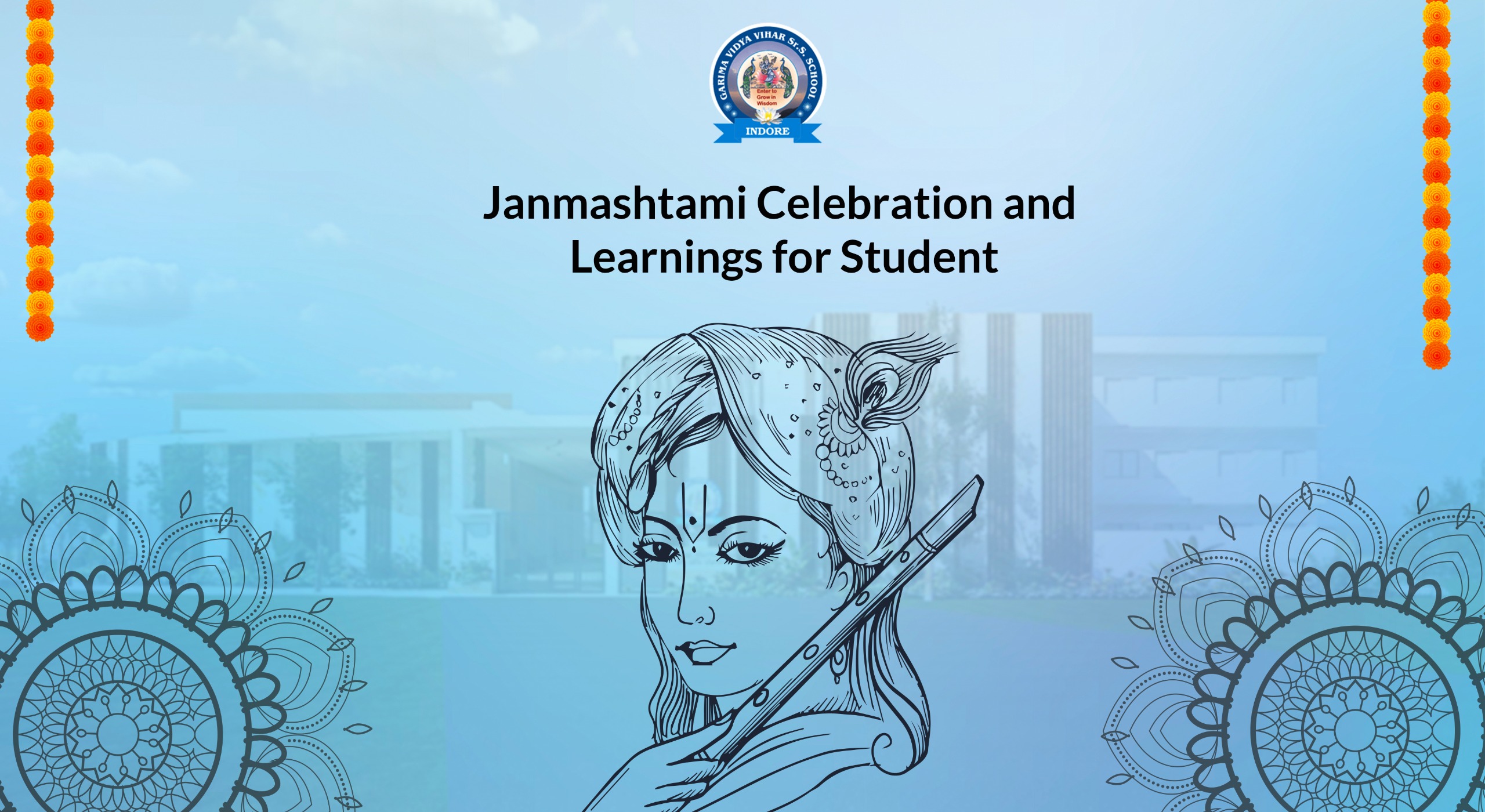 Janmashtami celebration for student