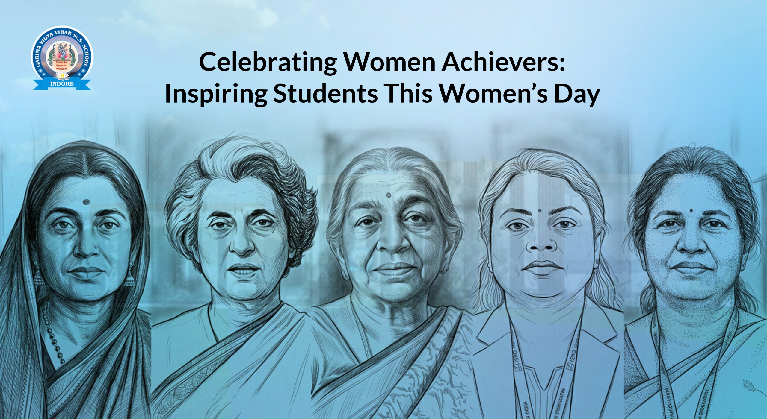 Celebrating Women Achievers, Inspiring women, school education, students and learnings